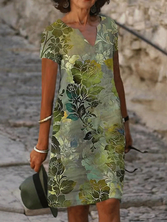 Josette™ | Elegant Kjole med V-hals