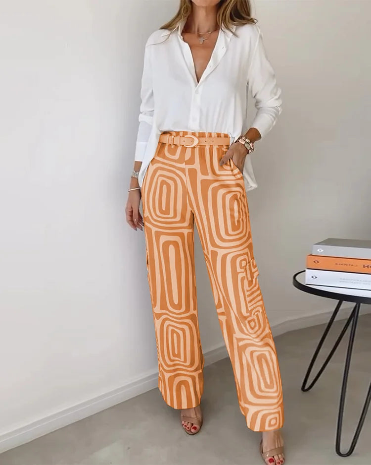 Olivia | Komplett Elegant To Delt (I Gave: Gratis Bælte)