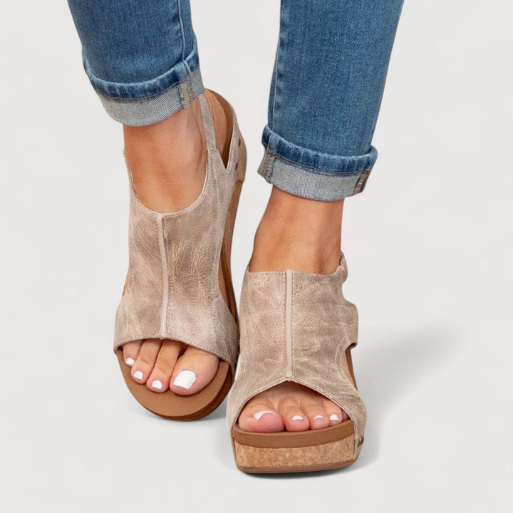 ADELINA | SANDALER MED HÆL
