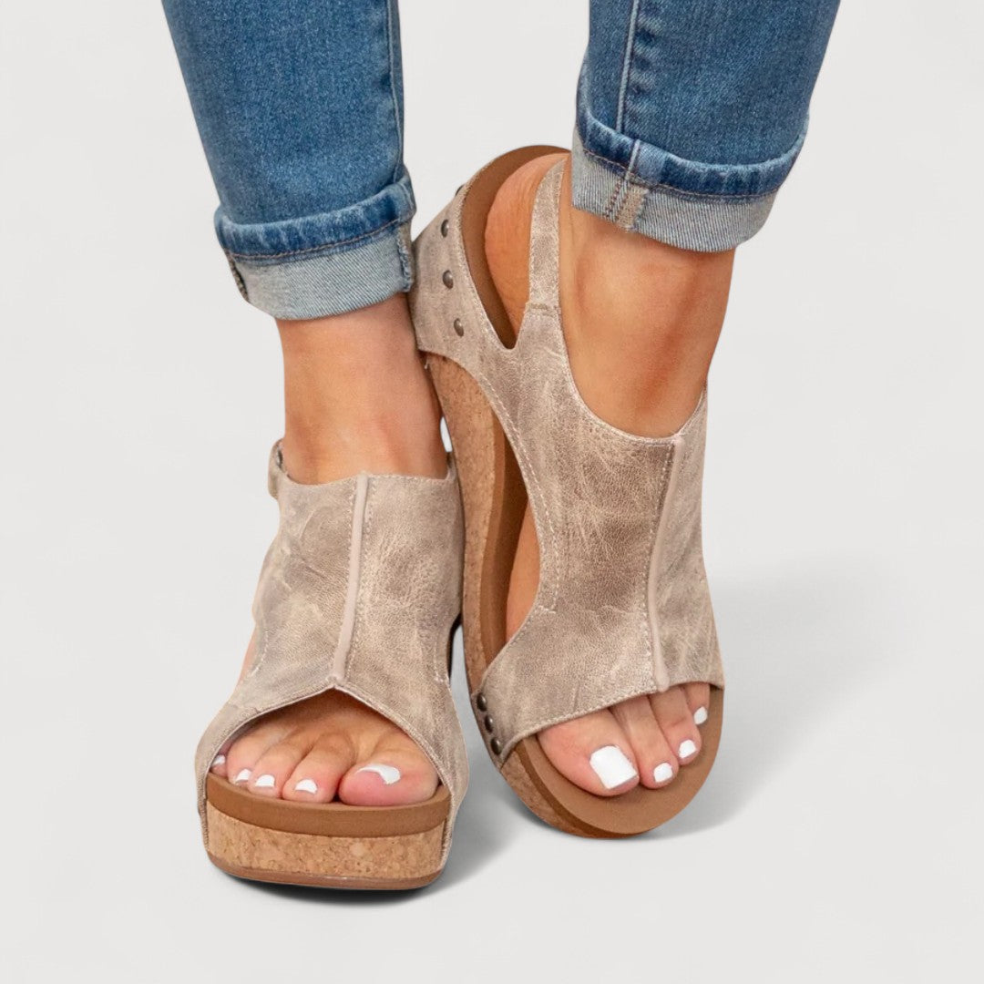 ADELINA | SANDALER MED HÆL