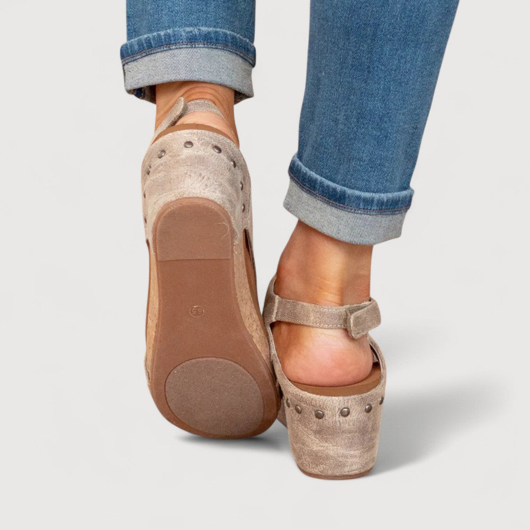 ADELINA | SANDALER MED HÆL