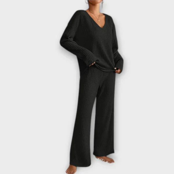 Frida® | Ribstrikket Loungesæt