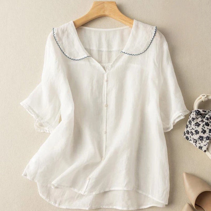ADÈLE LÆRRED BLOUSE