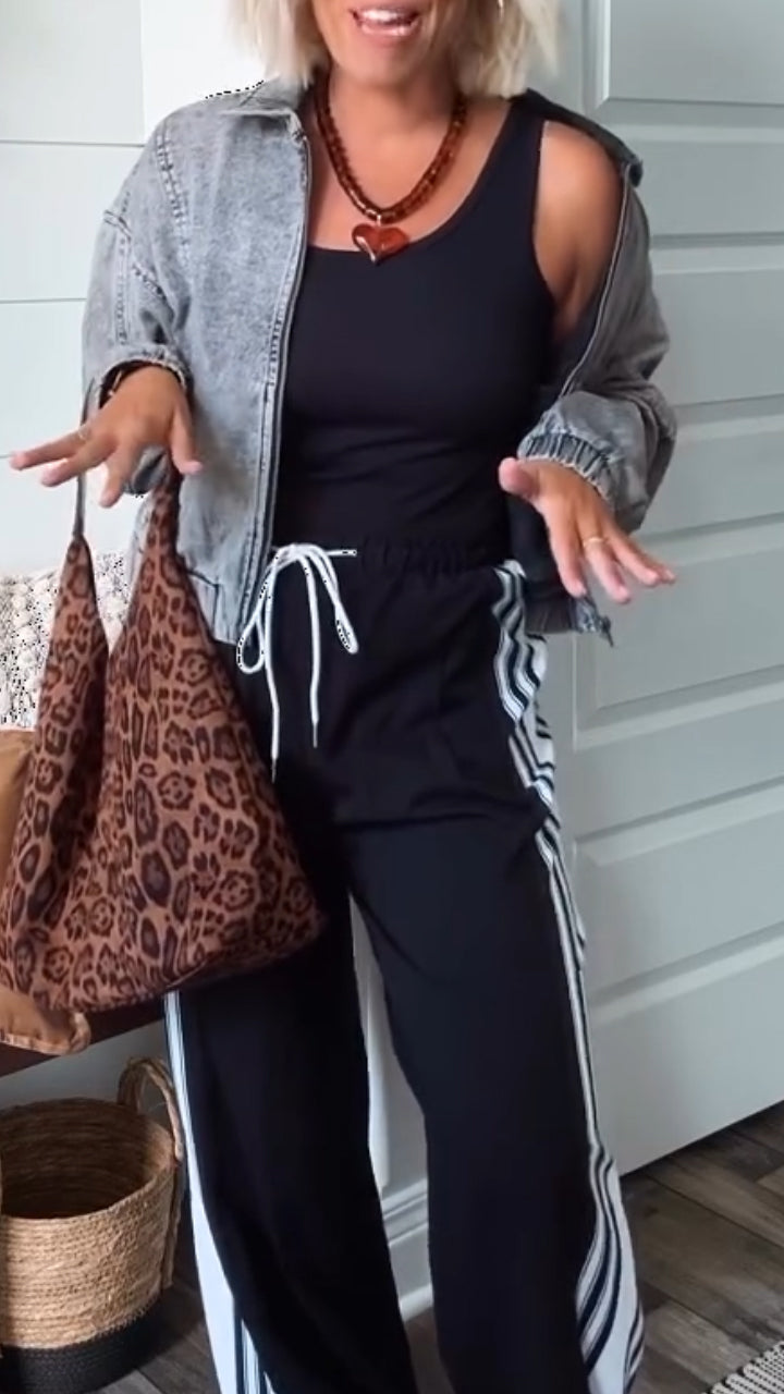 Valentina | Tidløs Denim Zip Jakke