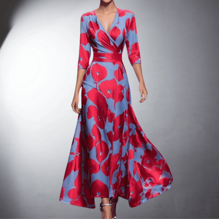 Melisande® | Elegant Aftenkjole med Blomsterfascination