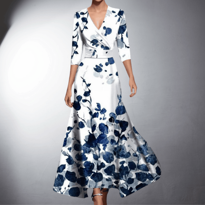 Melisande® | Elegant Aftenkjole med Blomsterfascination