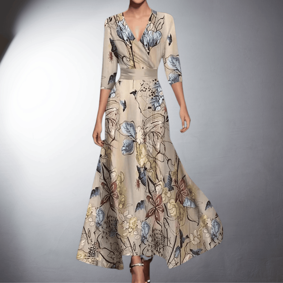 Melisande® | Elegant Aftenkjole med Blomsterfascination
