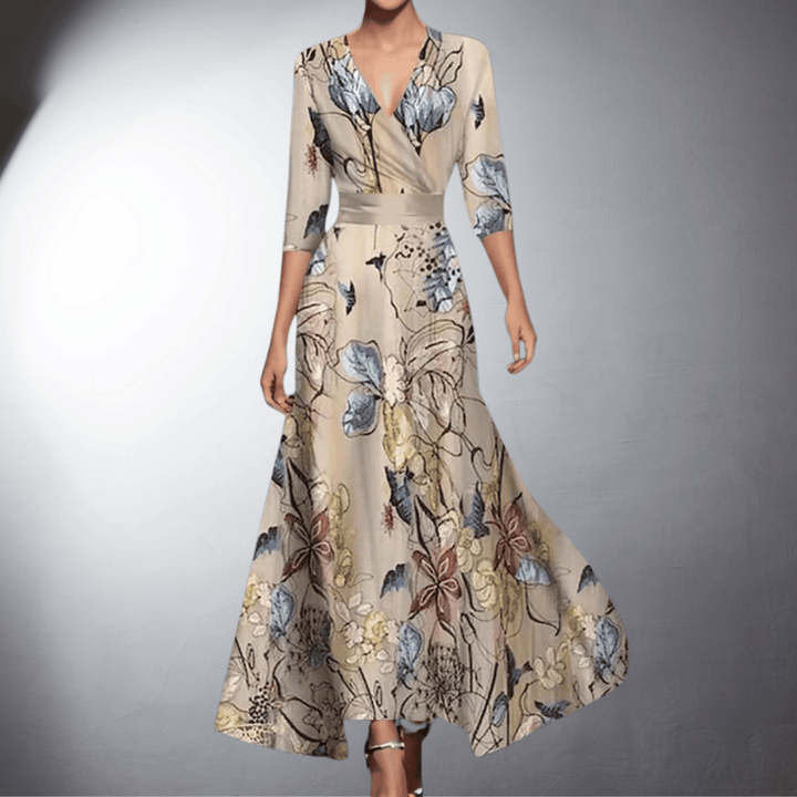 Melisande® | Elegant Aftenkjole med Blomsterfascination