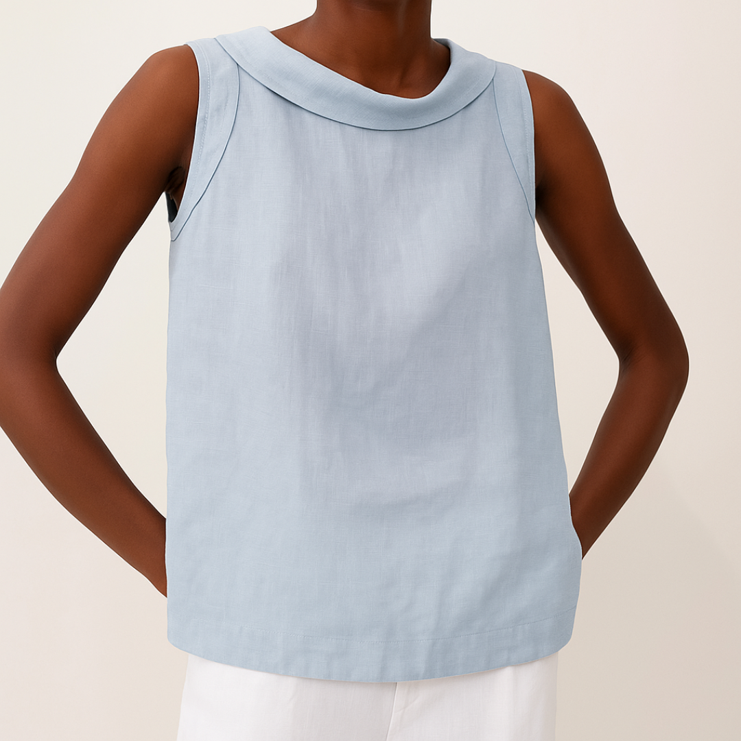 MARGOT | ÆRMEFRI ELEGANT TOP