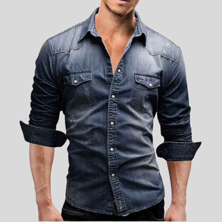 Lex™ - Moderne denimskjorte