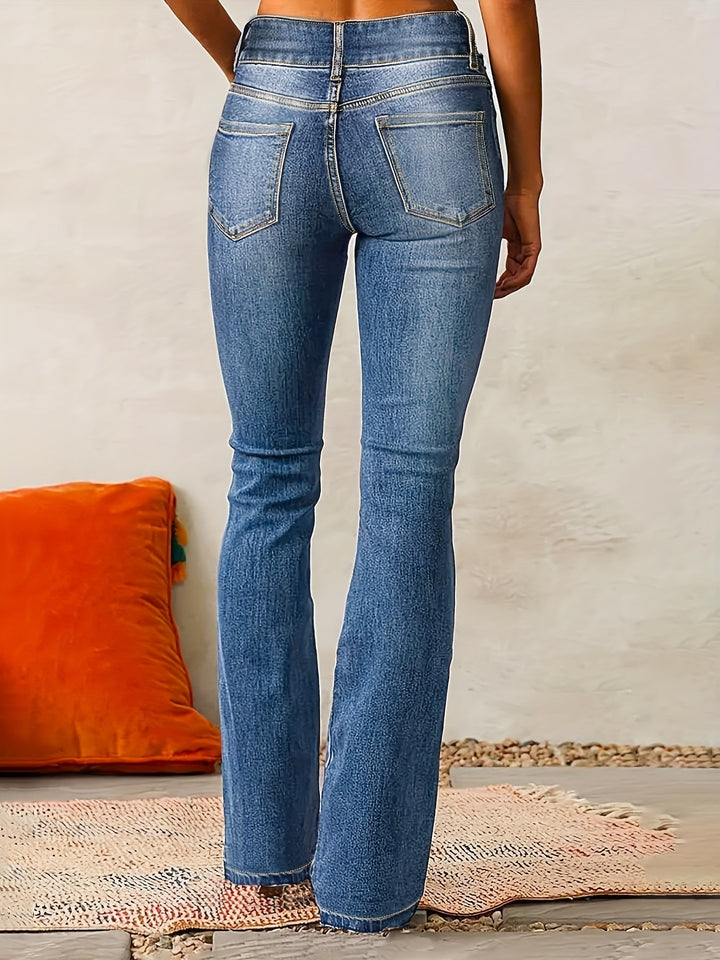 Eva™ | Højtaljede Flared Jeans