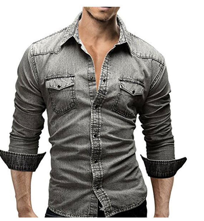 Lex™ - Moderne denimskjorte