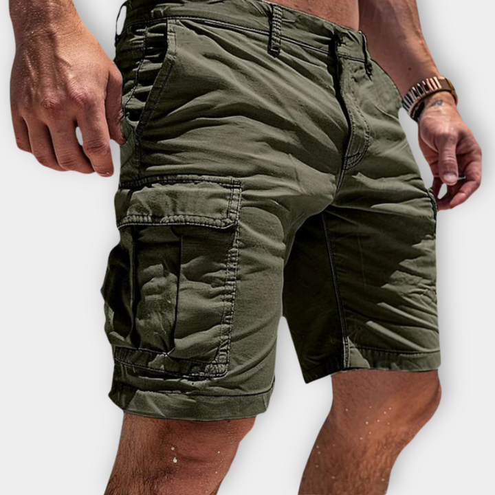 Cardo – Cargo-shorts i bomuld