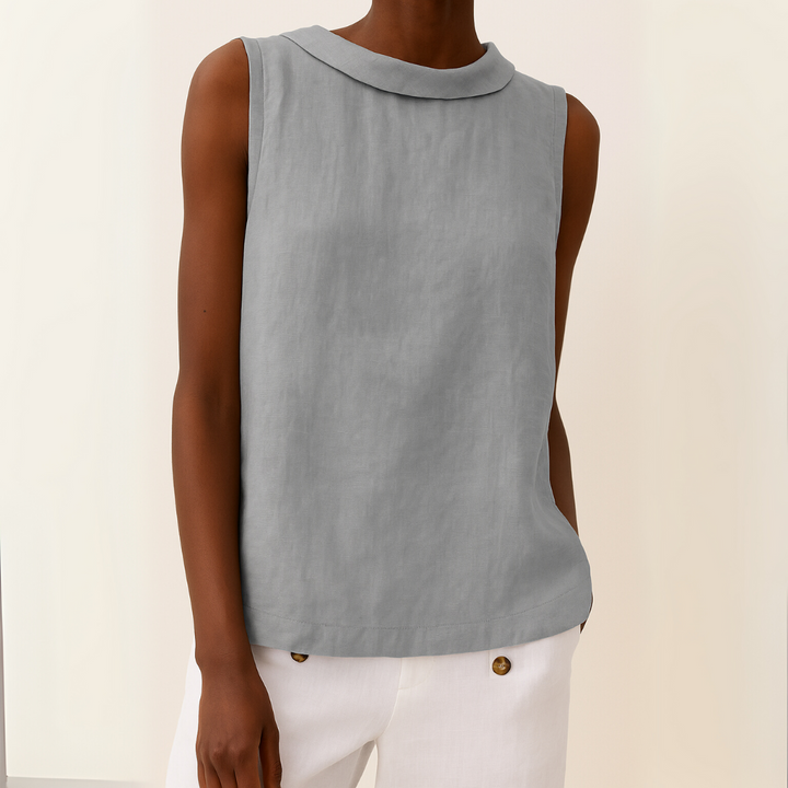 MARGOT | ÆRMEFRI ELEGANT TOP