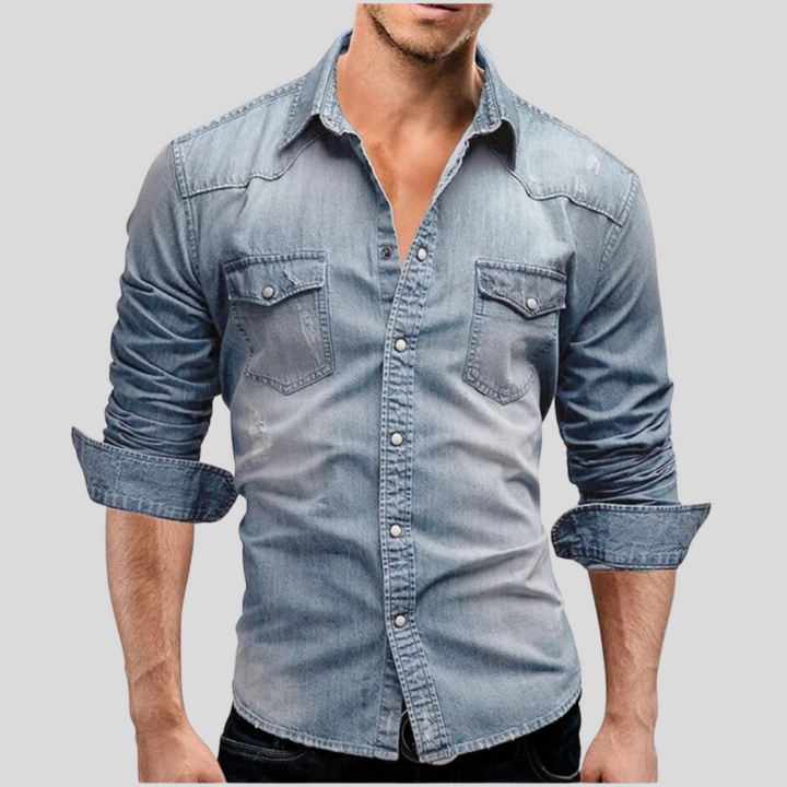 Lex™ - Moderne denimskjorte