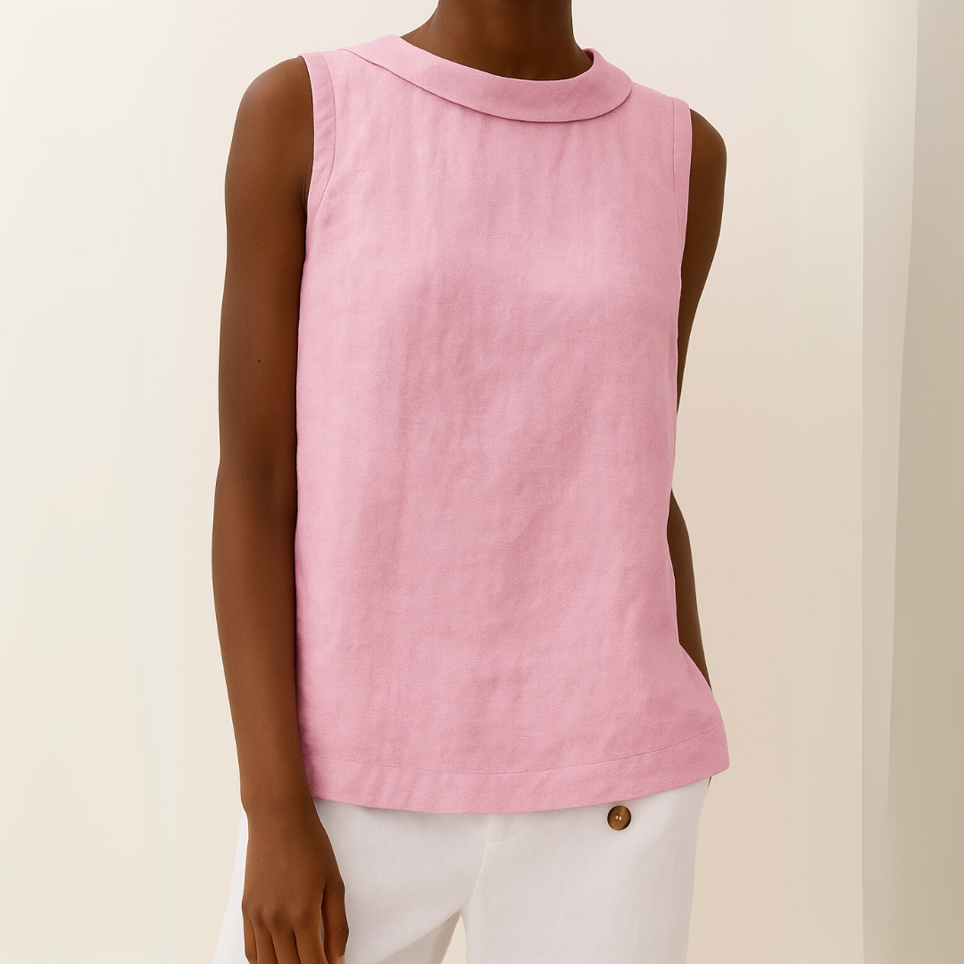 MARGOT | ÆRMEFRI ELEGANT TOP