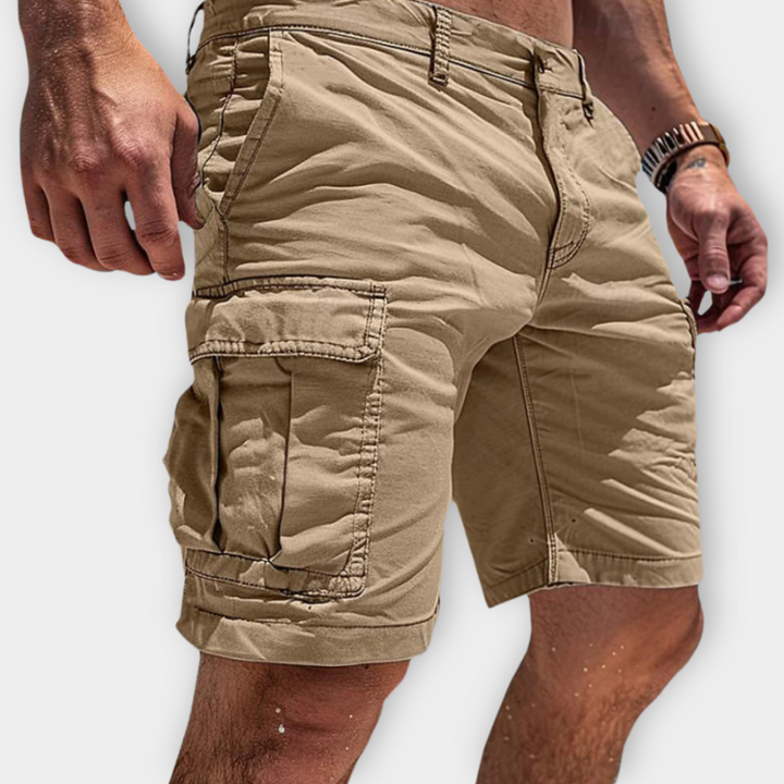 Cardo – Cargo-shorts i bomuld