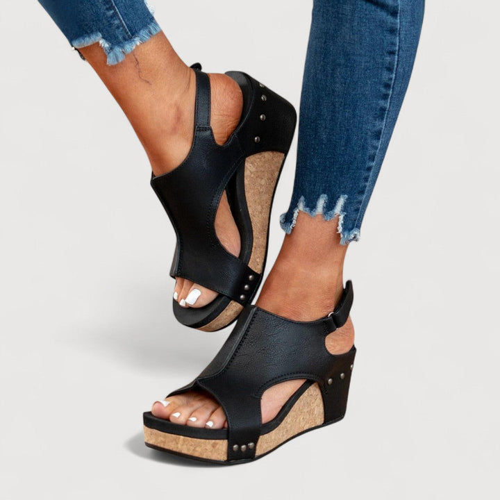 ADELINA | SANDALER MED HÆL