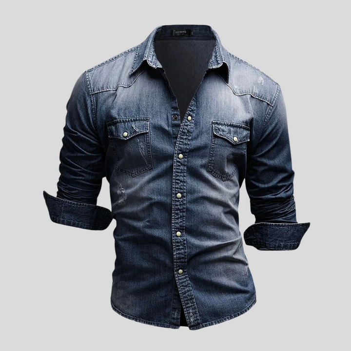 Lex™ - Moderne denimskjorte