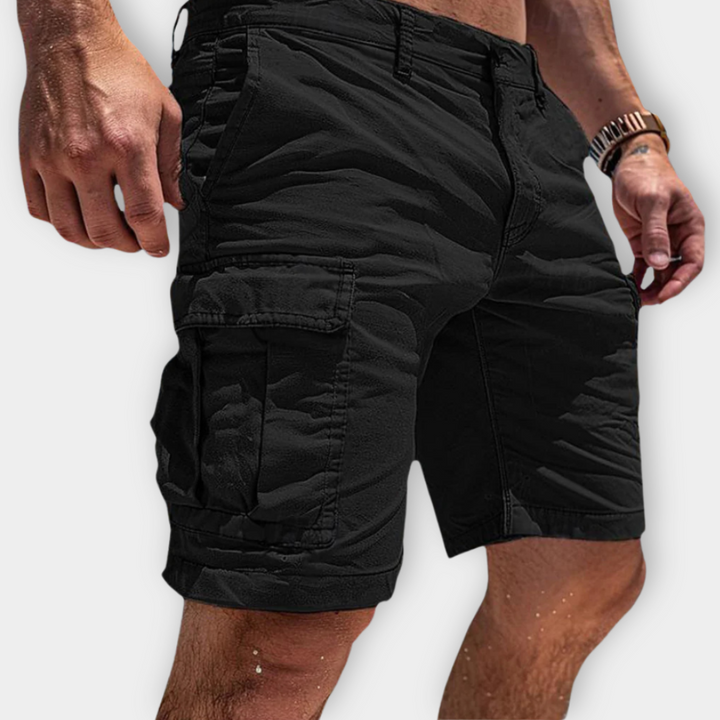 Cardo – Cargo-shorts i bomuld