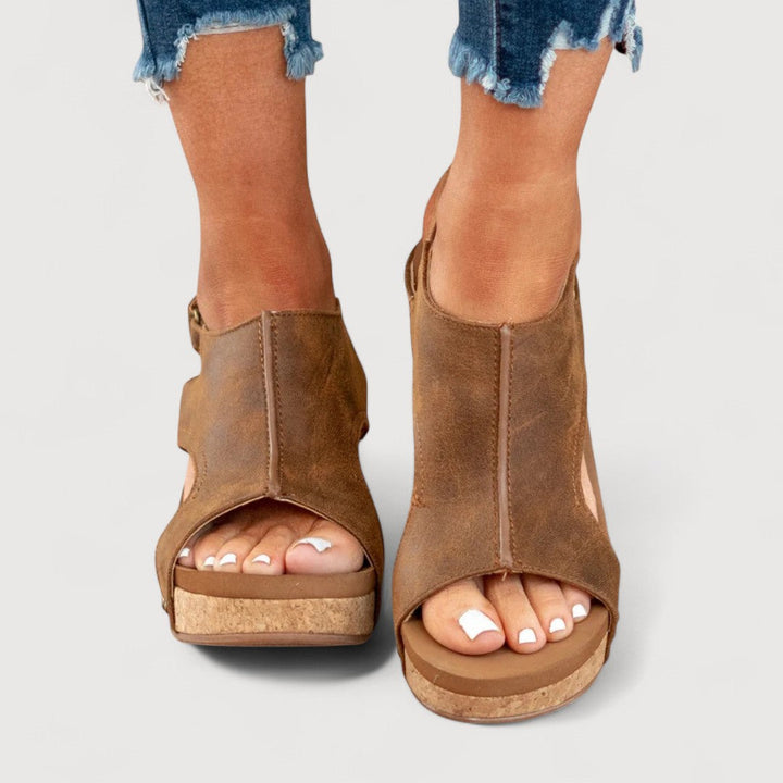 ADELINA | SANDALER MED HÆL