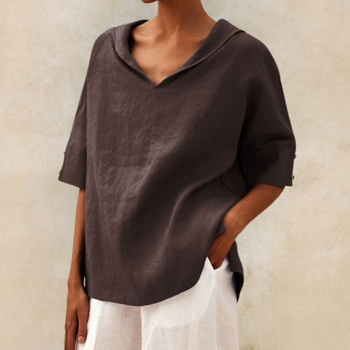 Zoe™ - Casual Loose-Fit Bluse