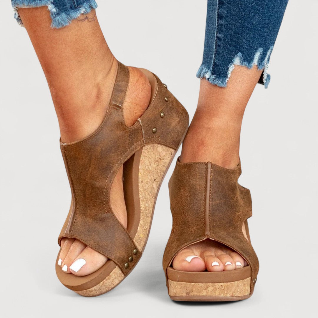 ADELINA | SANDALER MED HÆL