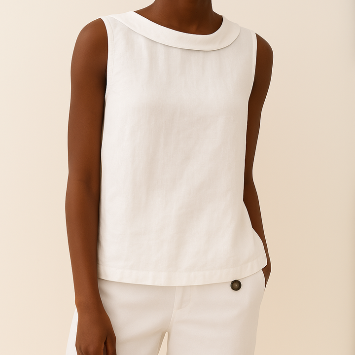 MARGOT | ÆRMEFRI ELEGANT TOP