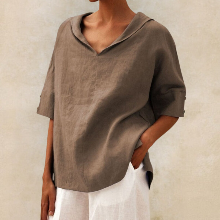 Zoe™ - Casual Loose-Fit Bluse
