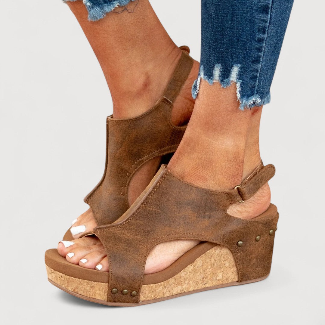 ADELINA | SANDALER MED HÆL