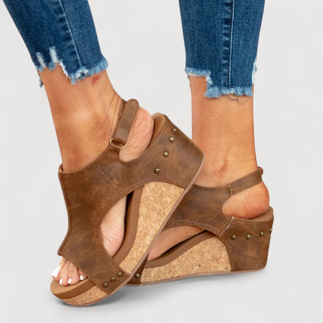 ADELINA | SANDALER MED HÆL