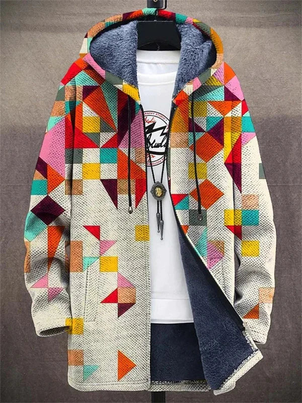 Aria | Luksuriøs Cardigan med Kunstnerisk Inspiration