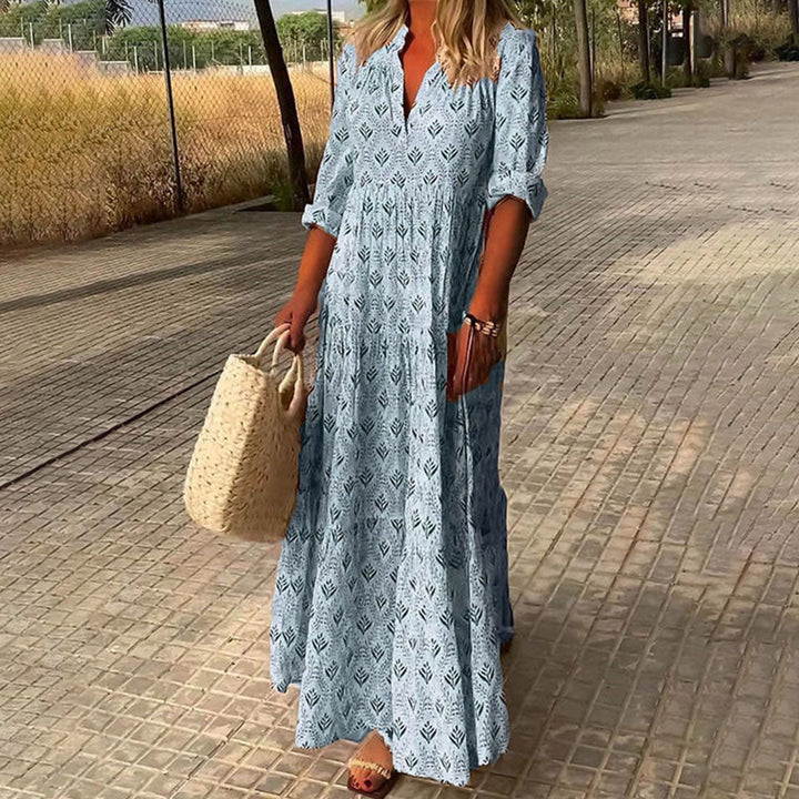 YVONNE – BOHO MAXI KJOLE