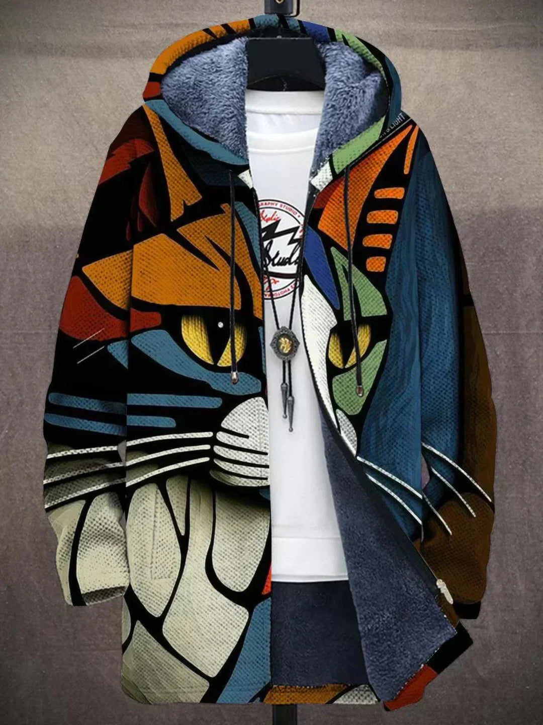 Bronte | Luksuriøs Cardigan med Kunstnerisk Inspiration