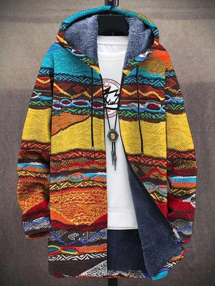Bronte | Luksuriøs Cardigan med Kunstnerisk Inspiration