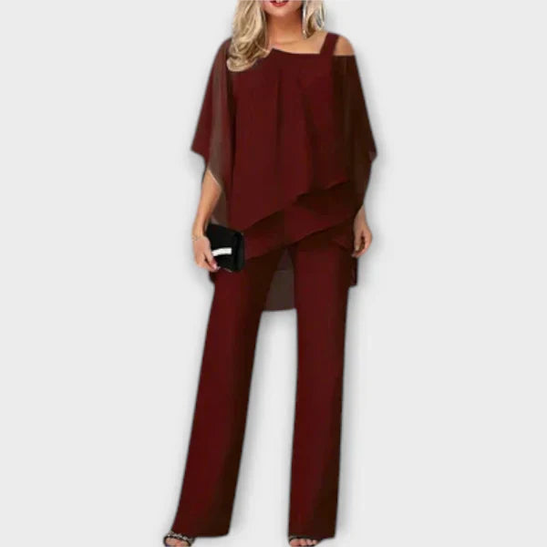 Ingeborg® | Chiffon Aftensæt