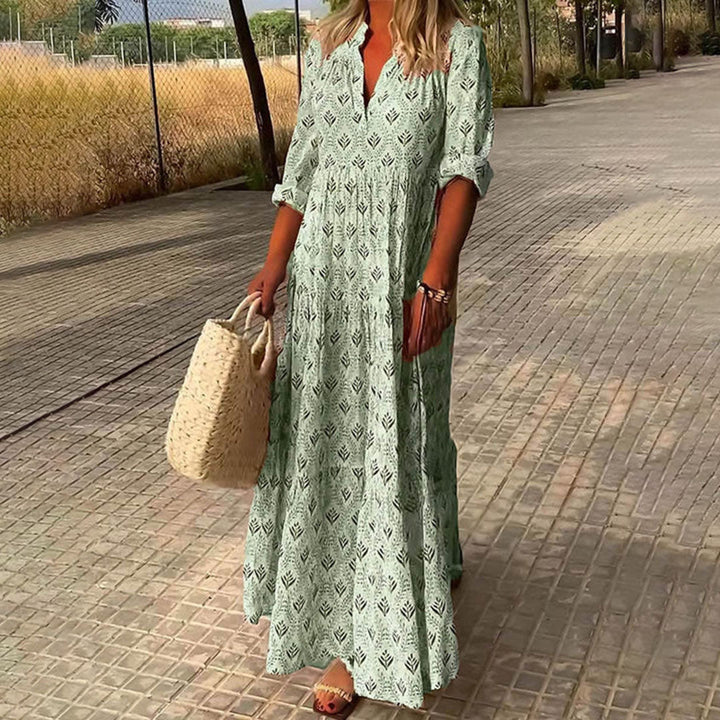 YVONNE – BOHO MAXI KJOLE
