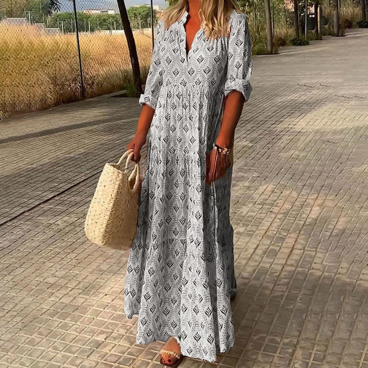 YVONNE – BOHO MAXI KJOLE