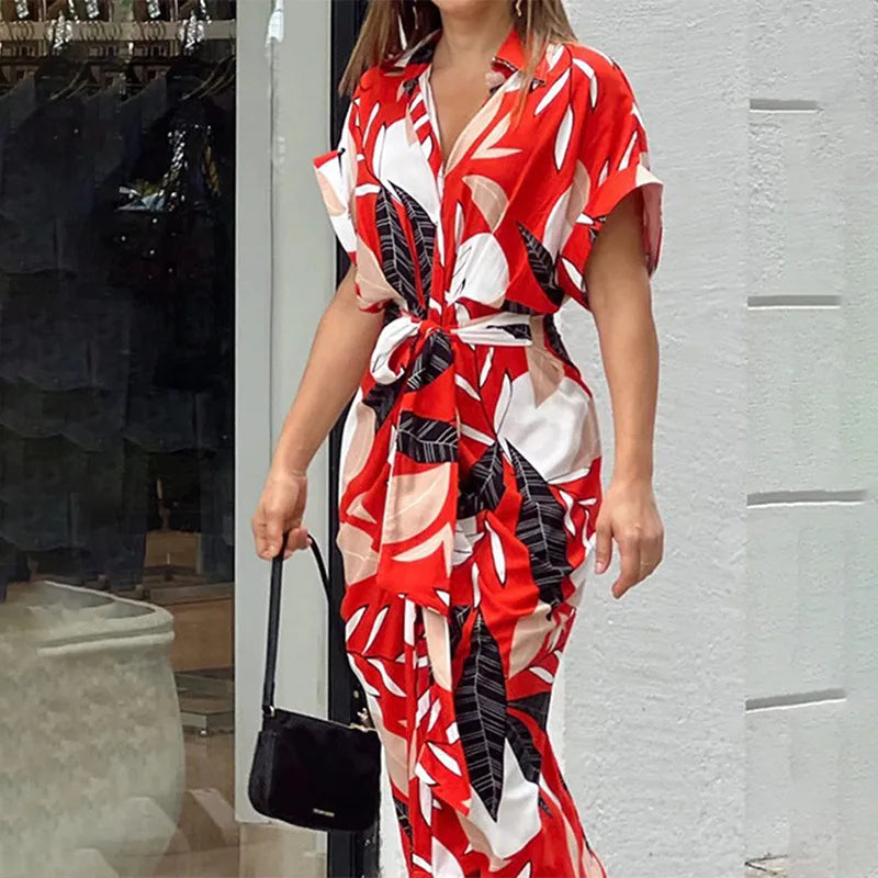 Amalia | Luxe Wikkel Maxi Kjole (Næsten udsolgt)