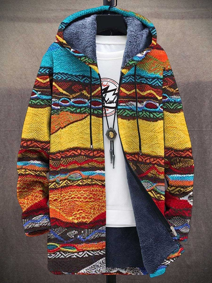 Jindalee | Luksuriøs Cardigan med Kunstnerisk Inspiration