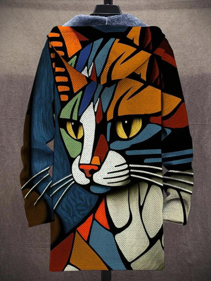 Jindalee | Luksuriøs Cardigan med Kunstnerisk Inspiration