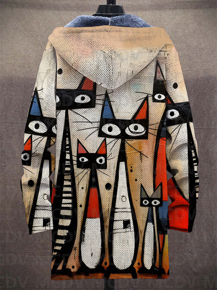 Kiara | Luksuriøs cardigan med kunstnerisk inspiration
