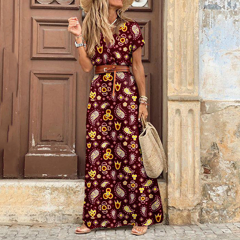 Luna® | Elegant Bohemian Maxi-Kjole