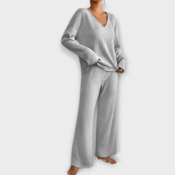 Frida® | Ribstrikket Loungesæt