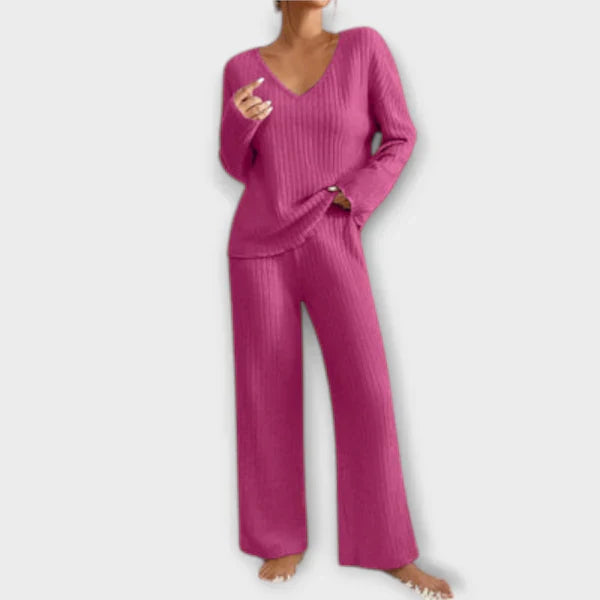Frida® | Ribstrikket Loungesæt