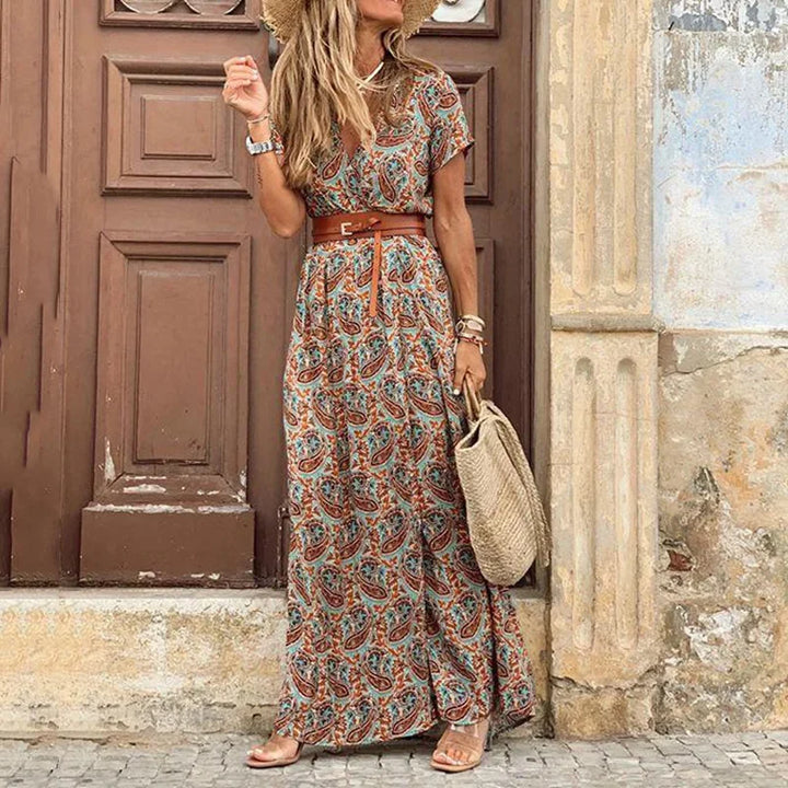 Luna® | Elegant Bohemian Maxi-Kjole