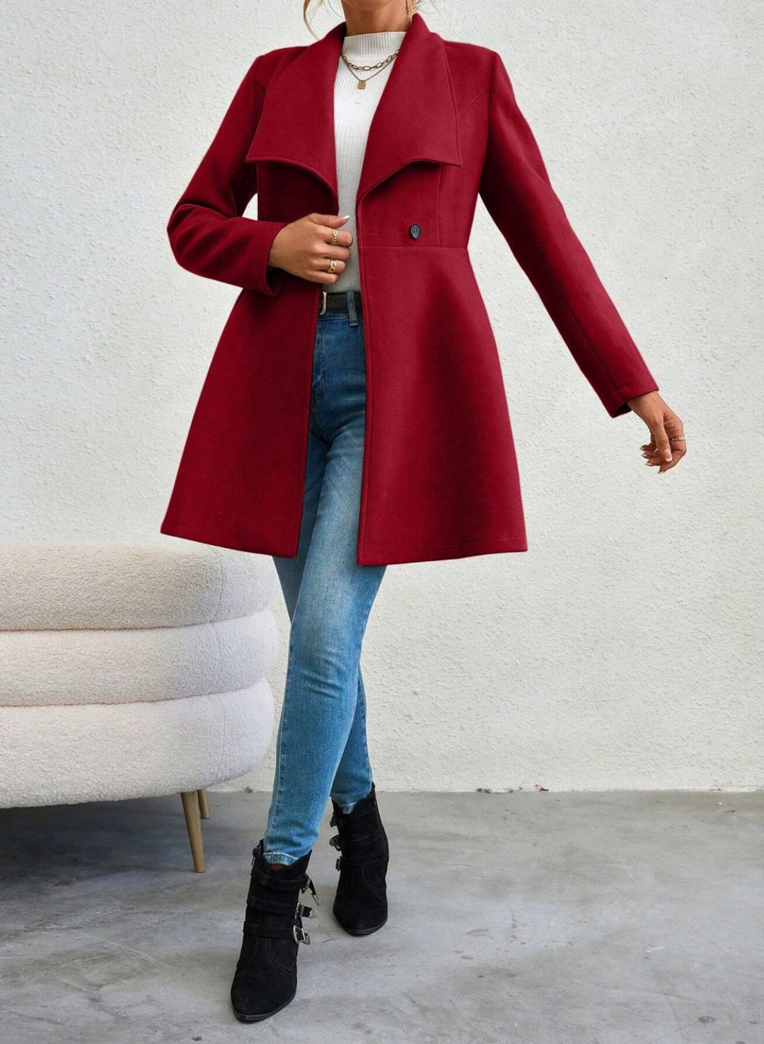 Elina | Dobbeltradet Strikblazer