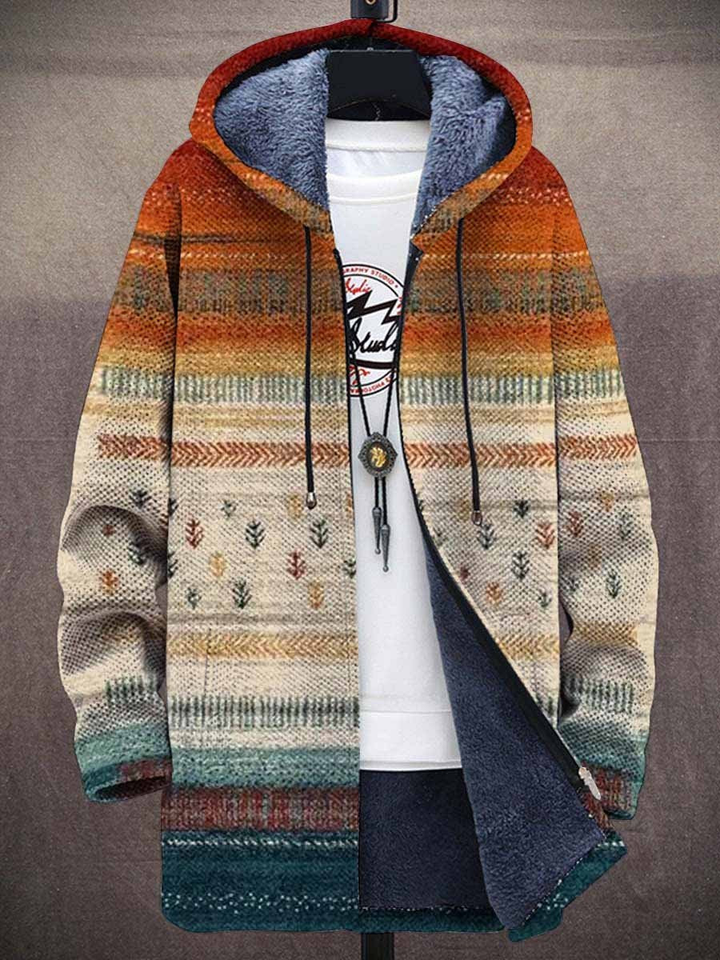 Zalie | Luksuriøs Cardigan med Kunstnerisk Inspiration