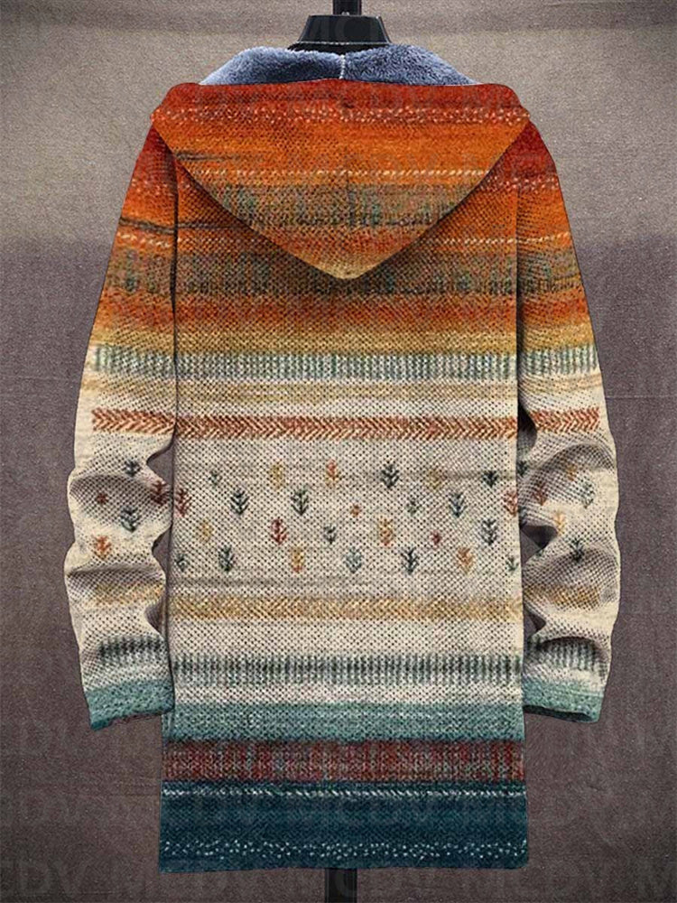 Zalie | Luksuriøs Cardigan med Kunstnerisk Inspiration