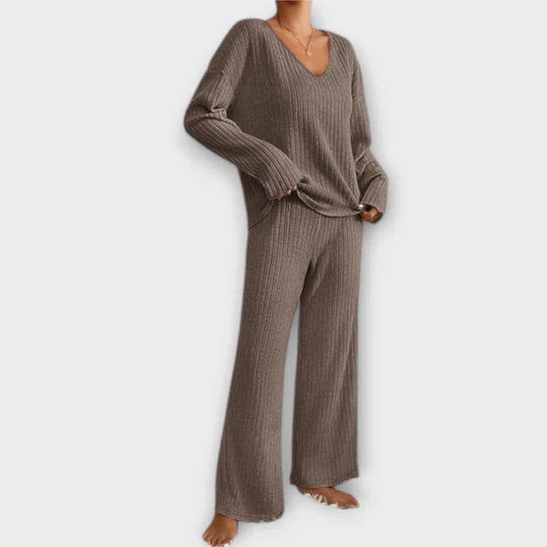 Frida® | Ribstrikket Loungesæt